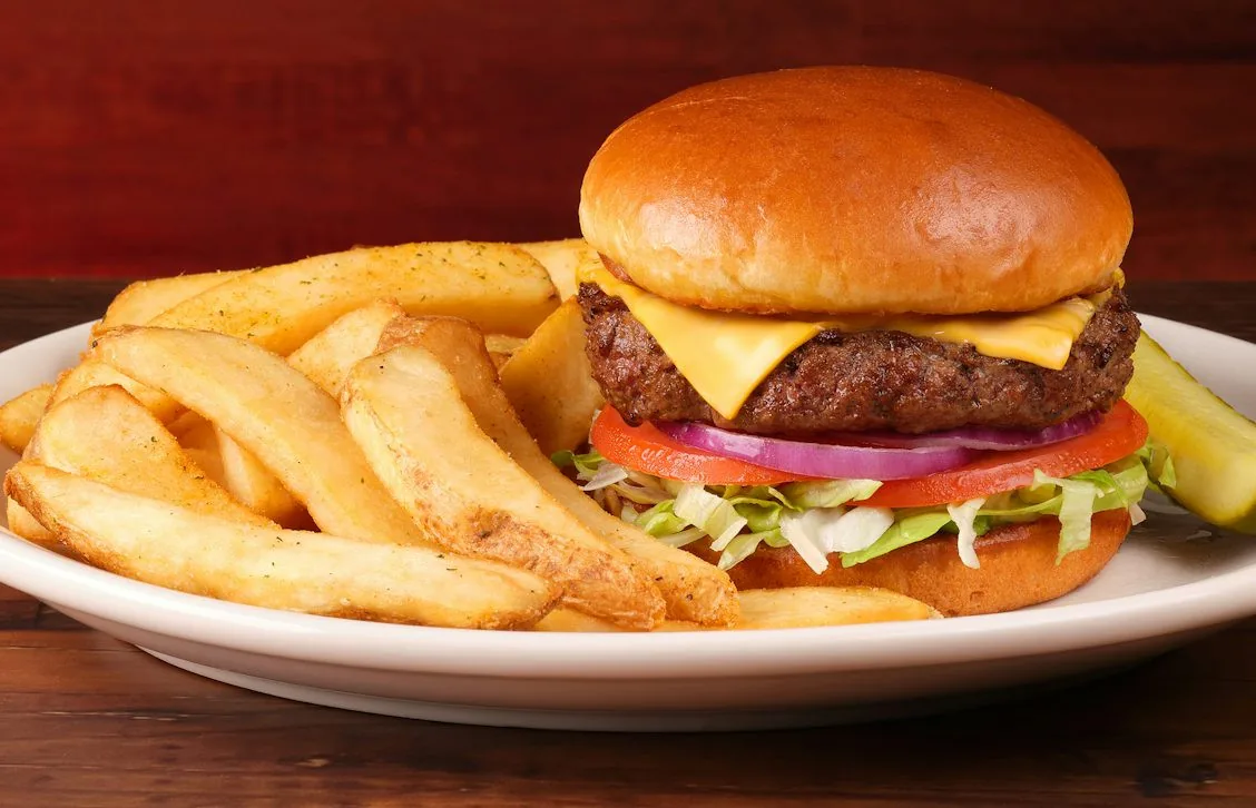 Photo of All-American Cheeseburger.