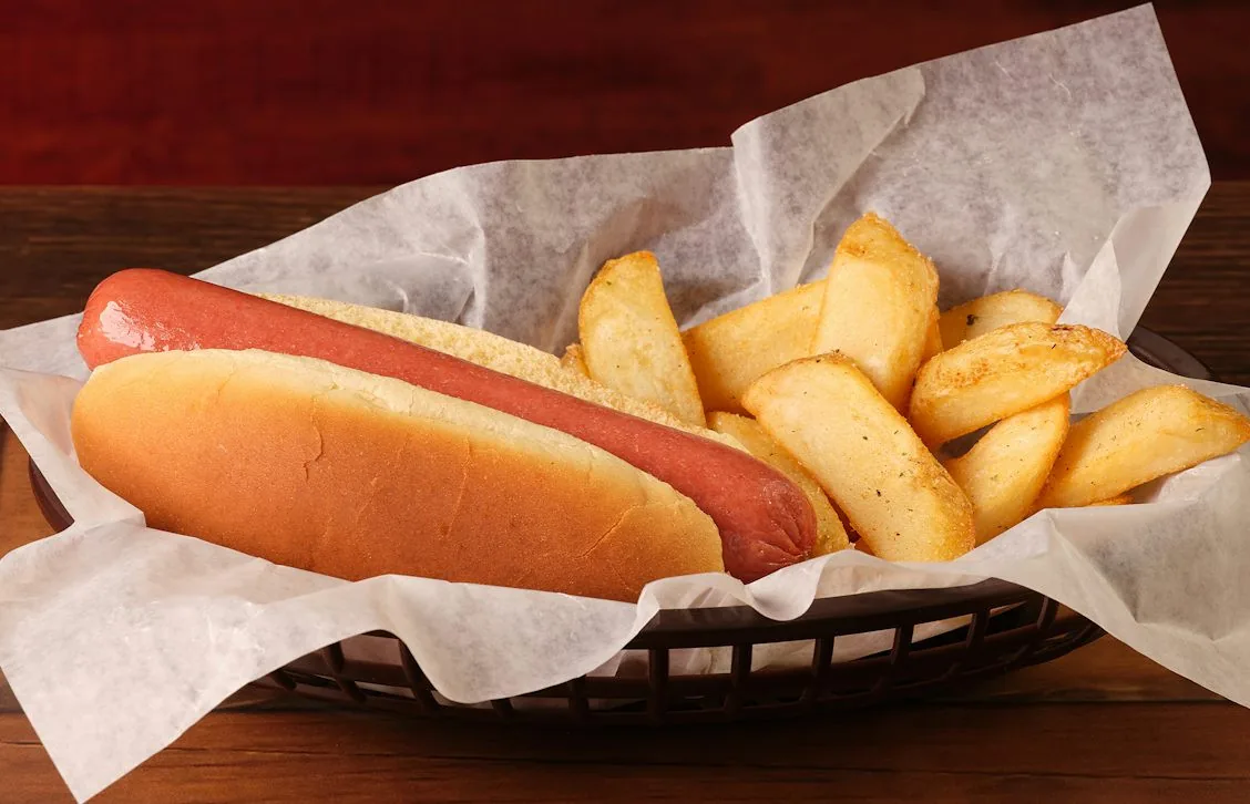 Photo of All-Beef Hot Dog.