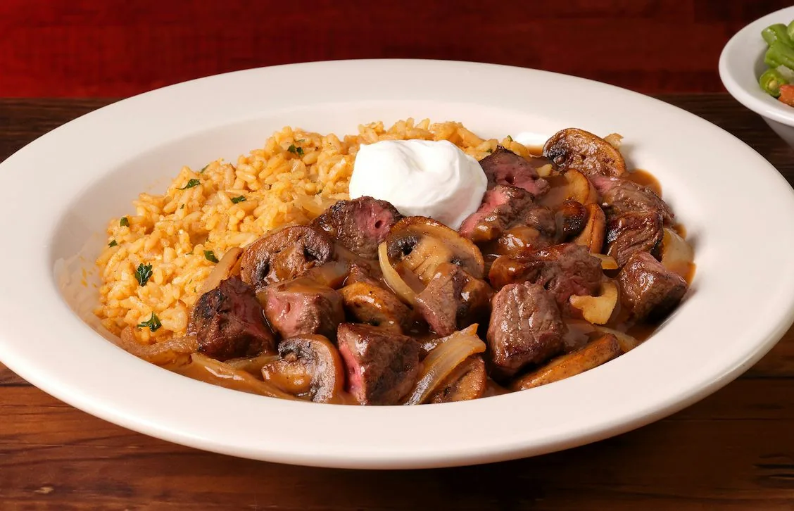 Photo of Beef Tips.
