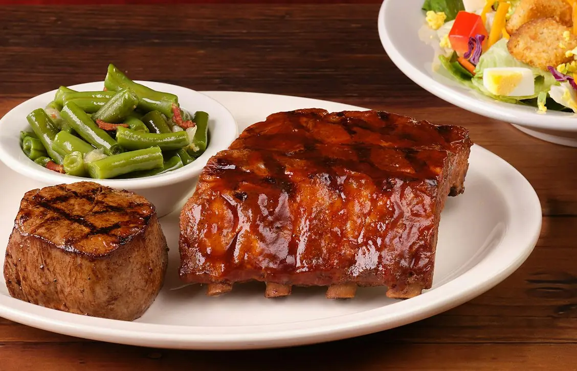 Photo of Filet* 6oz & Ribs.