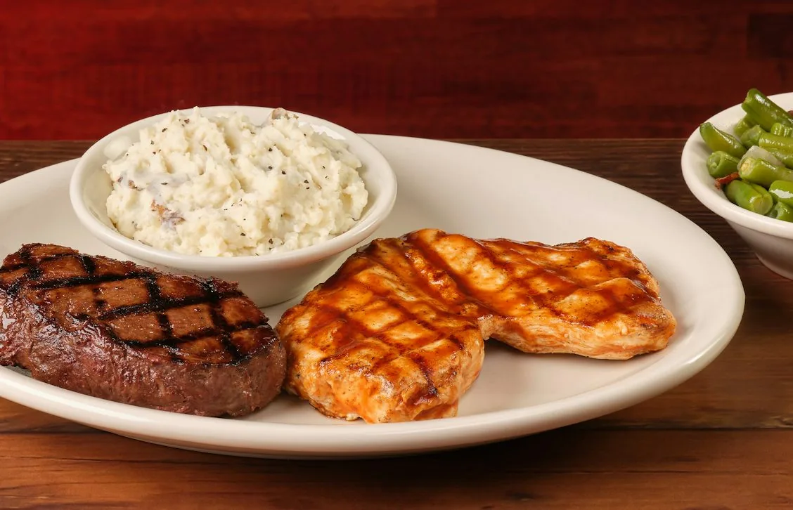Photo of Grilled BBQ Chicken & Sirloin 6oz.