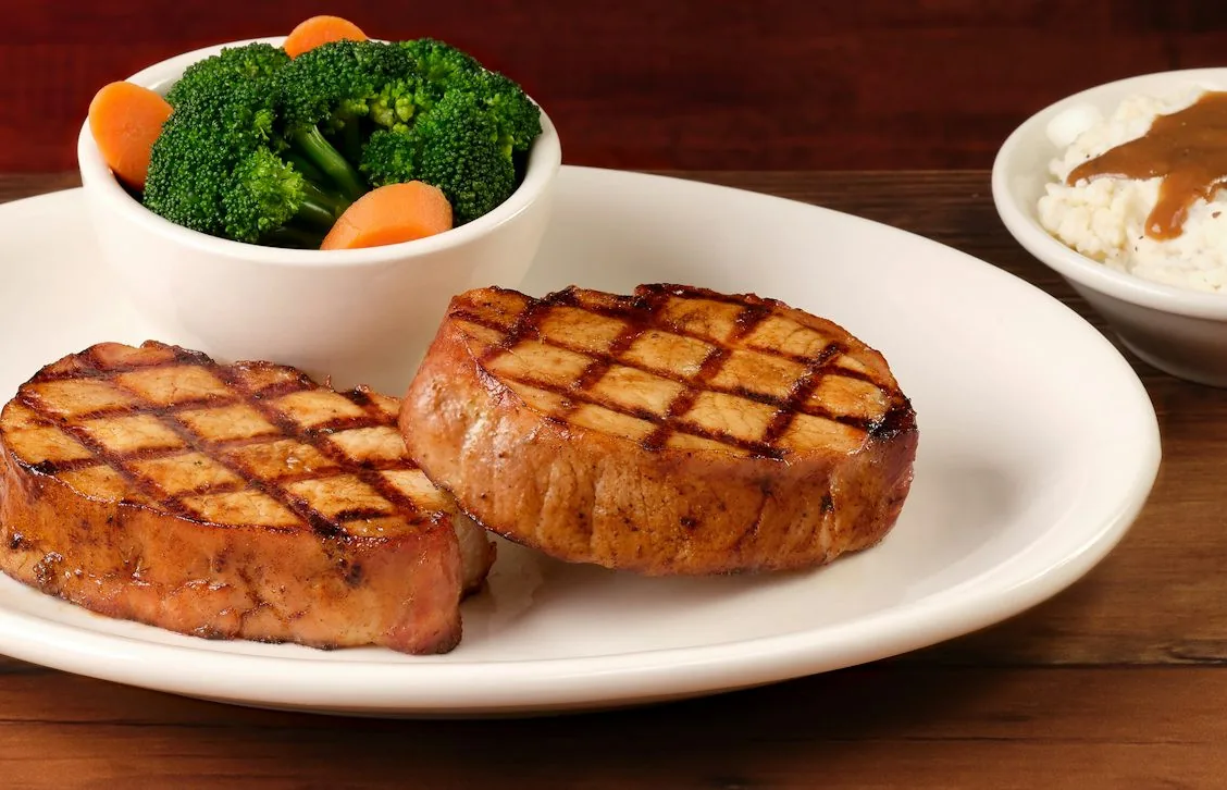 Photo of Grilled Pork Chops.
