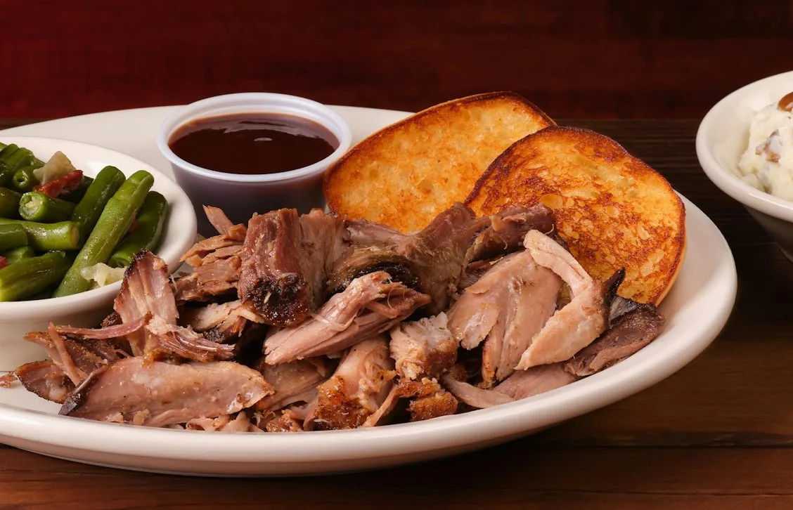 Photo of Pulled Pork Dinner.