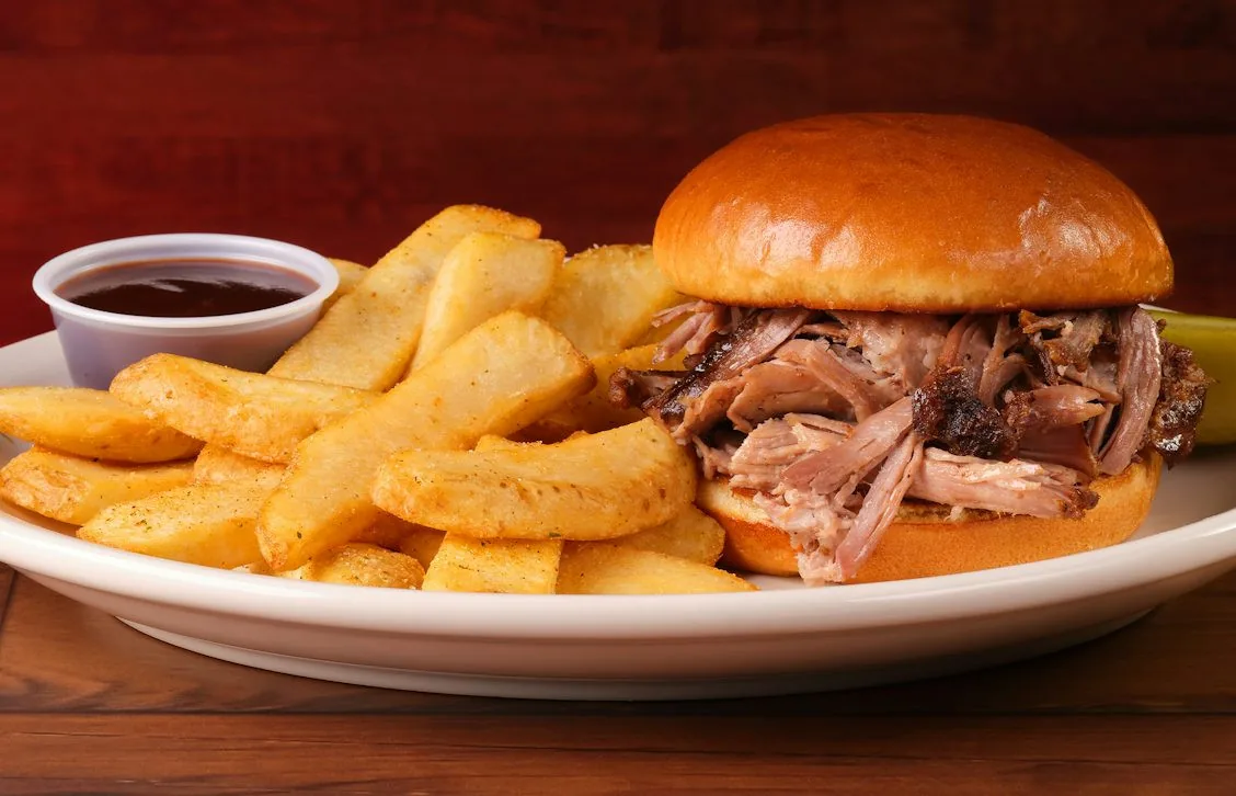 Photo of Pulled Pork Sandwich.